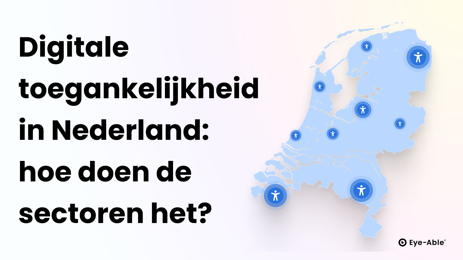 Overheid koploper in digitale toegankelijkheid; e-commerce en reisbranche blijven ver achter