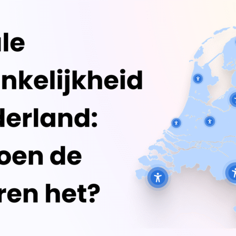 Overheid koploper in digitale toegankelijkheid; e-commerce en reisbranche blijven ver achter