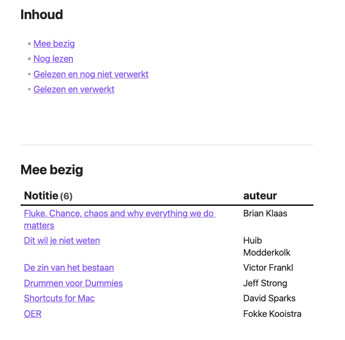 Tags toevoegen in Obsidian