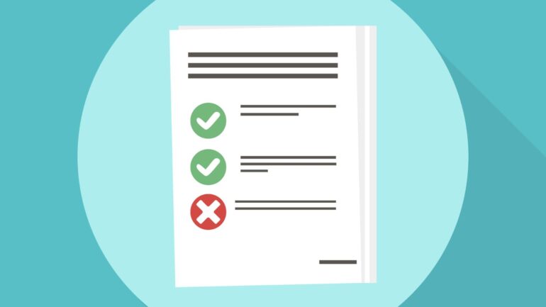 illustratie van een checklist