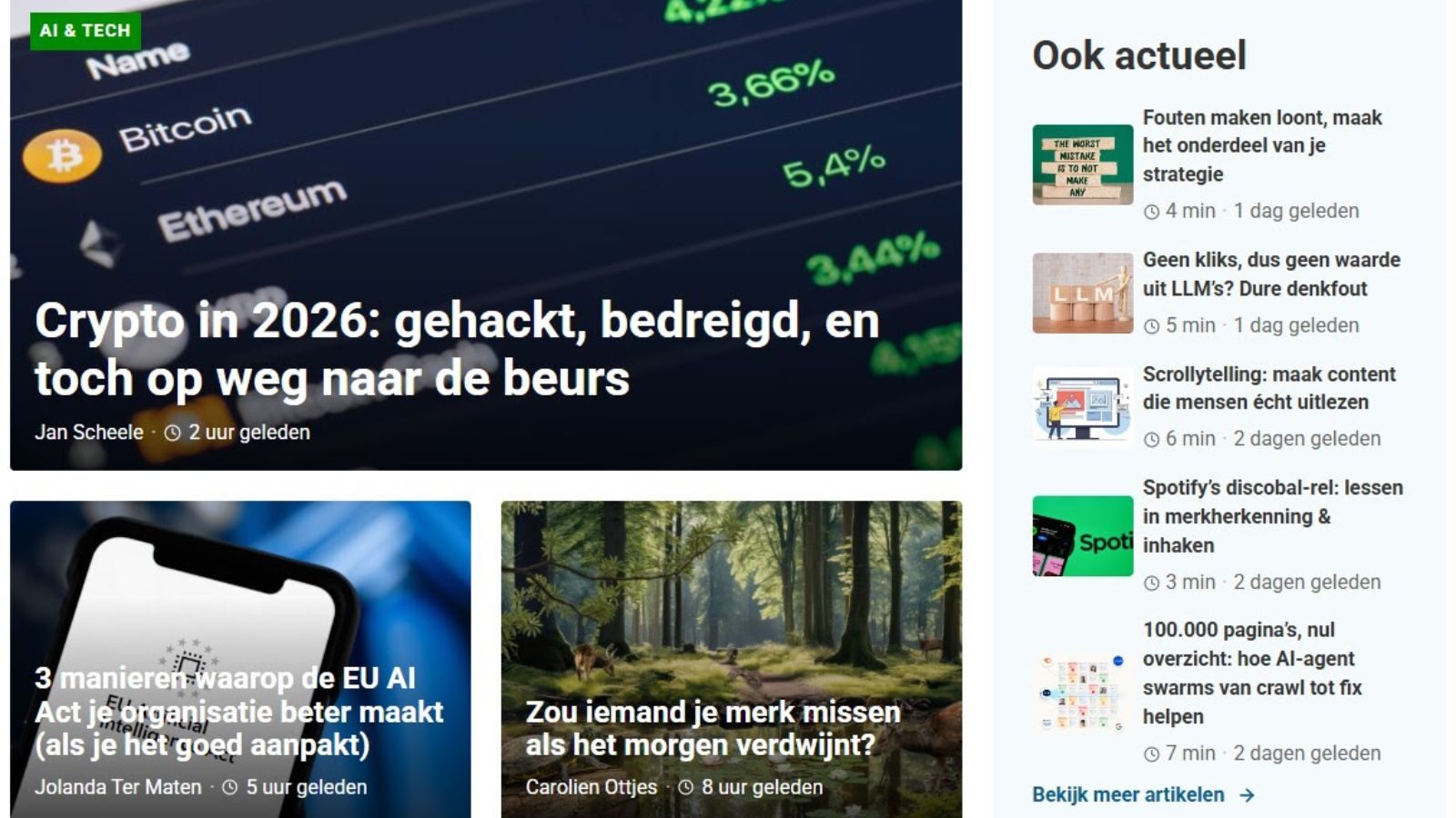 Frankwatching Blog is vernieuwd: eigen homepage, abonneren op topics en meer