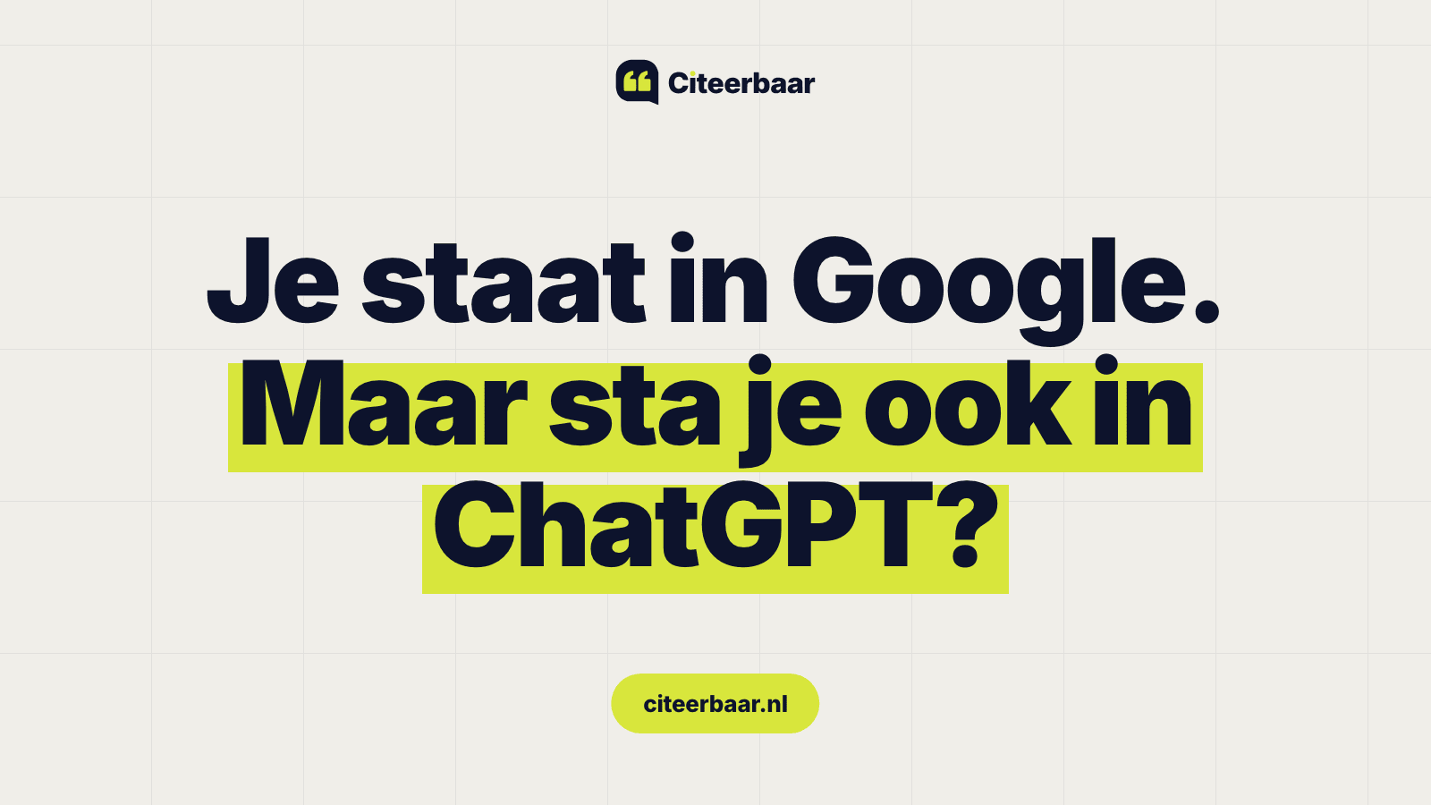 Citeerbaar lanceert dienst voor AI-vindbaarheid van websites