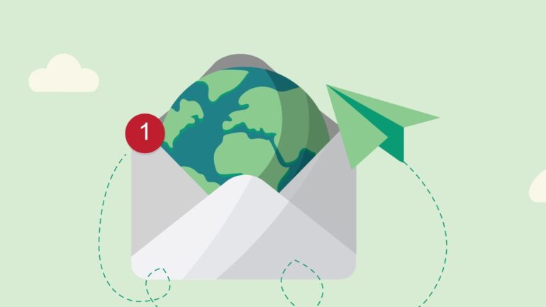 E-mail CO2 voetafdruk duurzaam