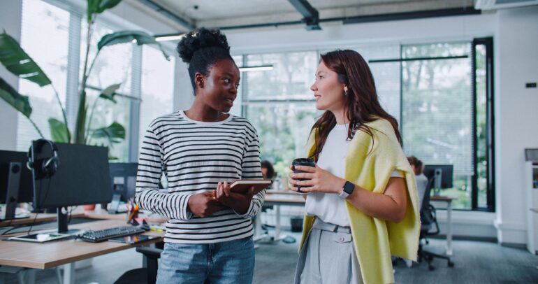 conversatie op werk, b2b