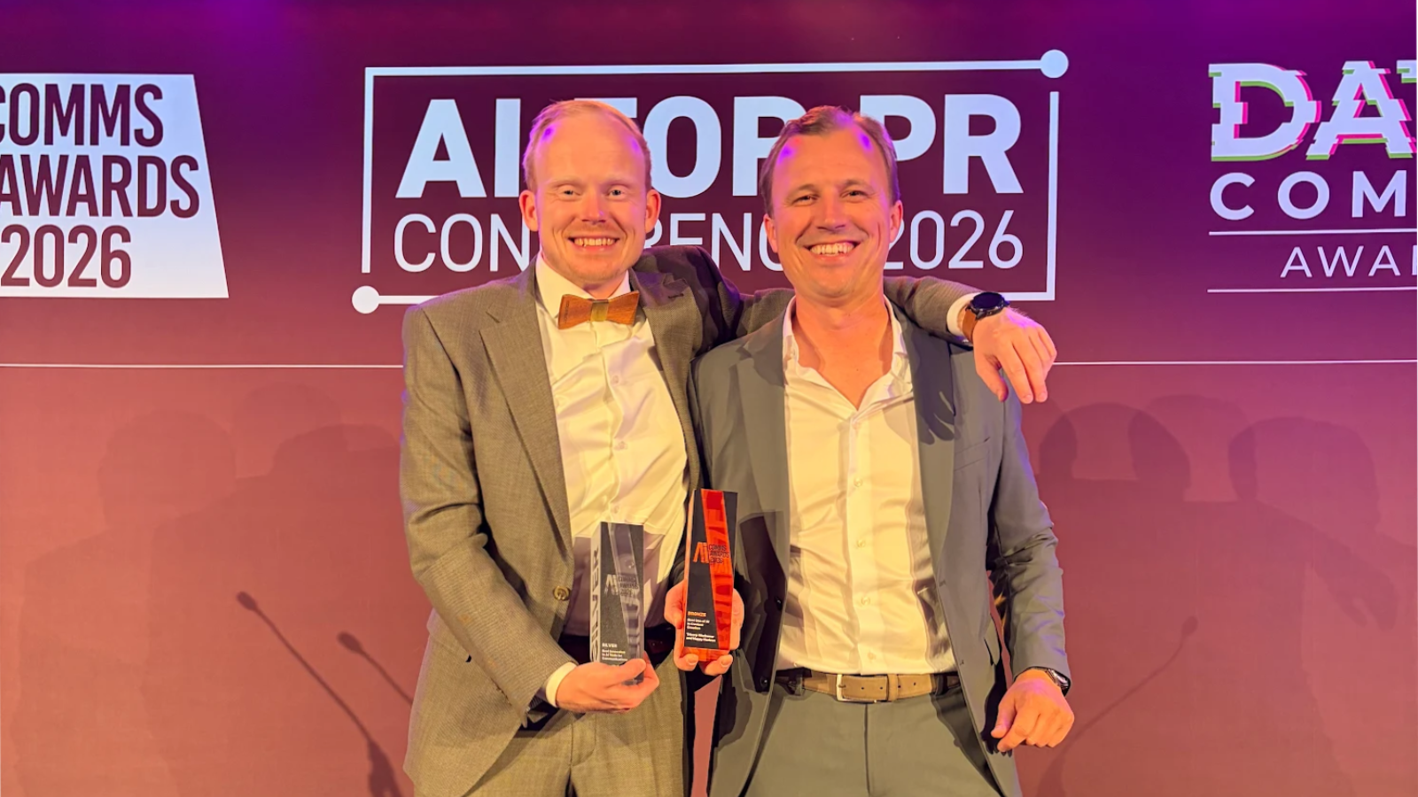 Happy Horizon wint twee internationale AI Comms Awards