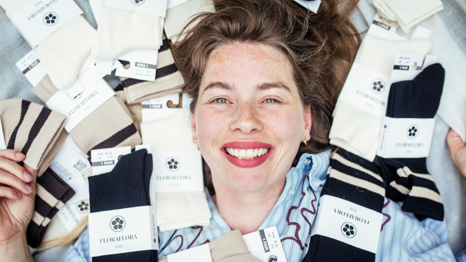Fleur lanceert ‘The Great FloraFlora Sock Challenge’: 45 dagen om 5.000 overgebleven sokken de wereld in te krijgen
