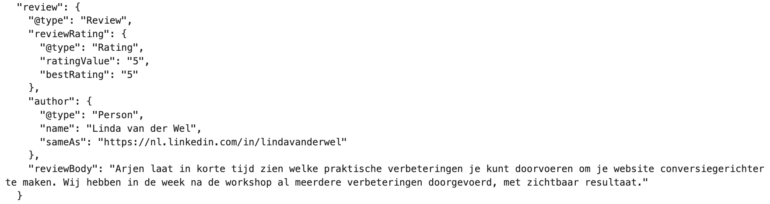 Voorbeeld van goede code voor AI-agents