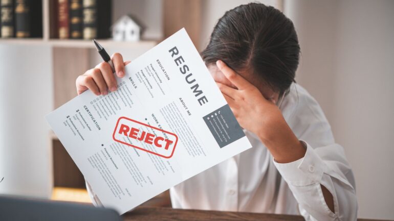 Afgewezen sollicitatiebrief in AI-tijdperk