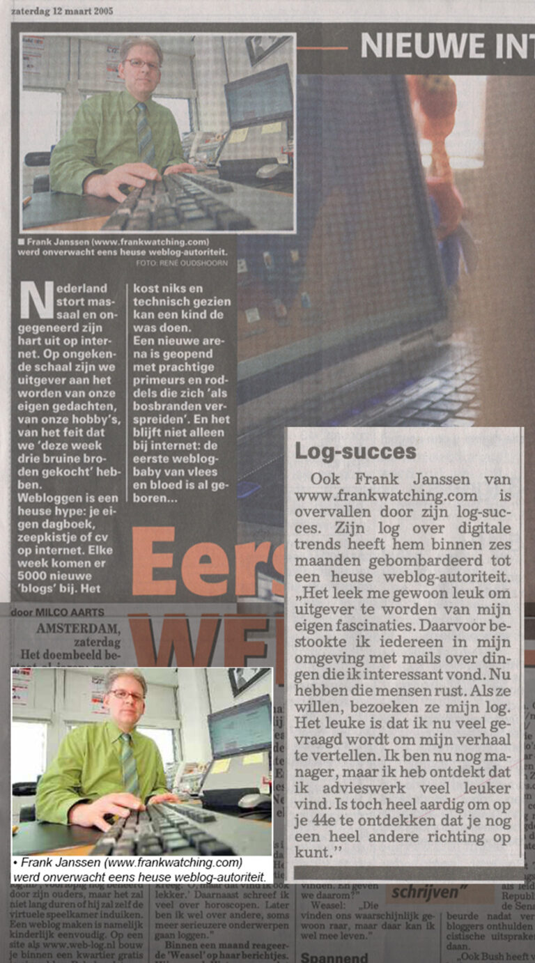 De Telegraaf spot wie er achter Frankwatching zit en komt langs op het hoofdkantoor van PostNL.
