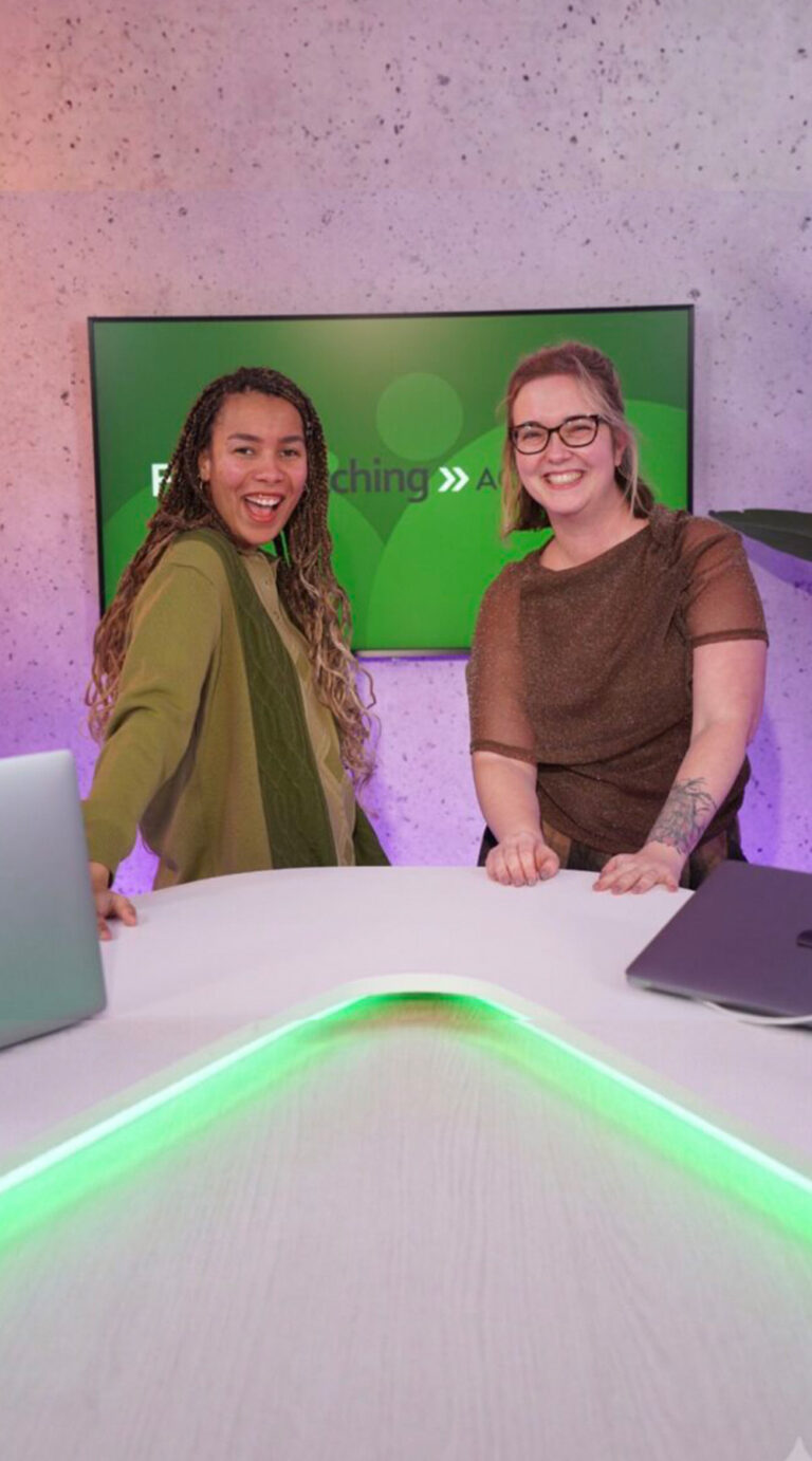 AI is booming en we starten met onze nieuwe leerlijn AI-mastercourses. In onze studio gaat het dak eraf! 