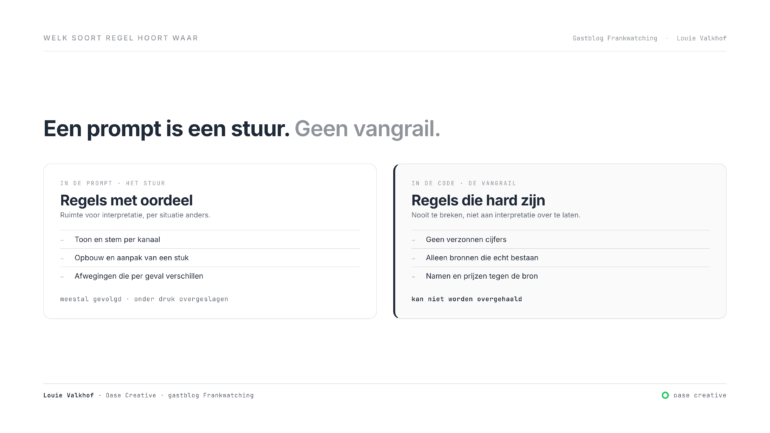 een prompt