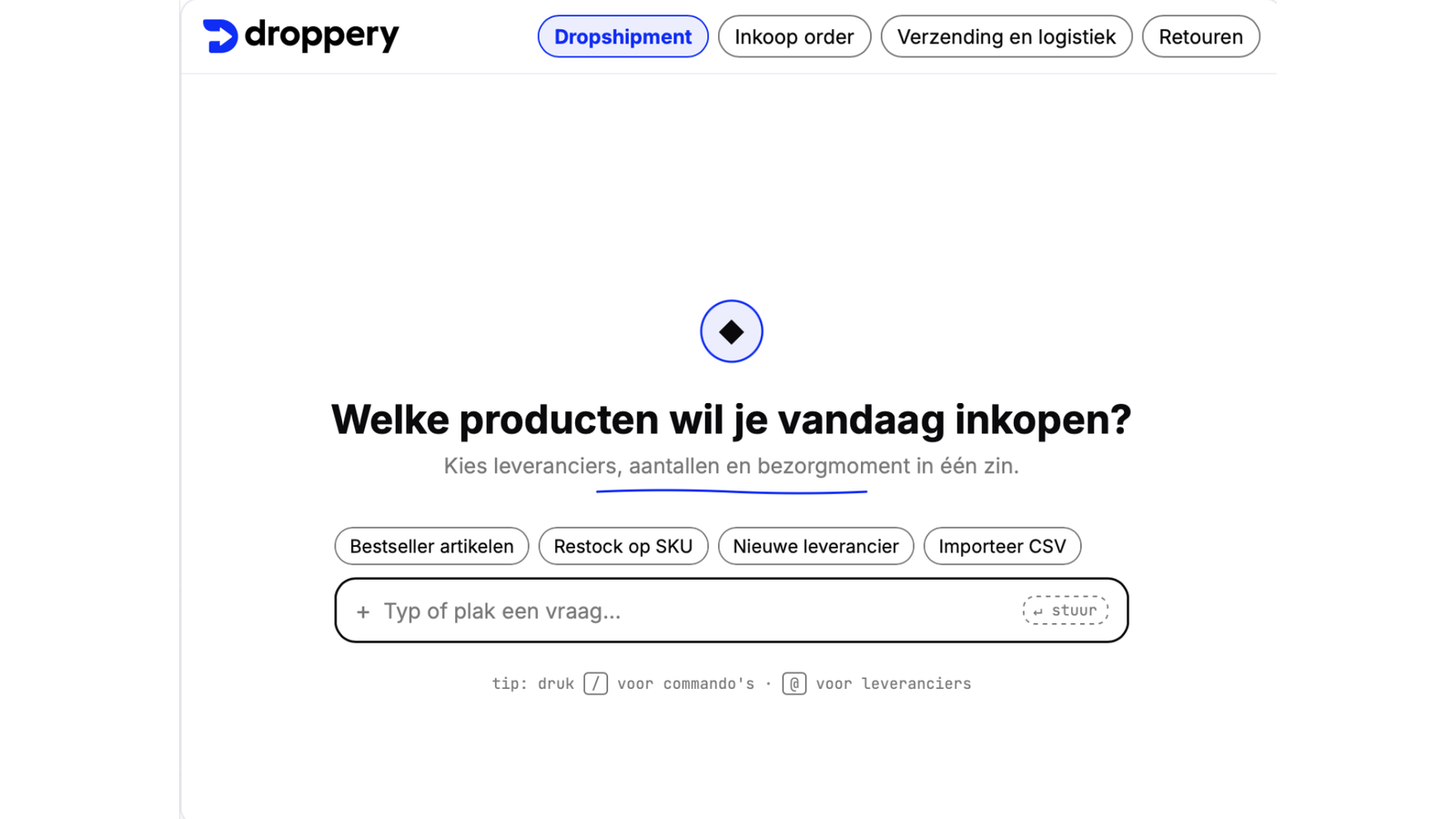 Nederlands technologiebedrijf Droppery introduceert AI Supply Chain & Commerce Platform
