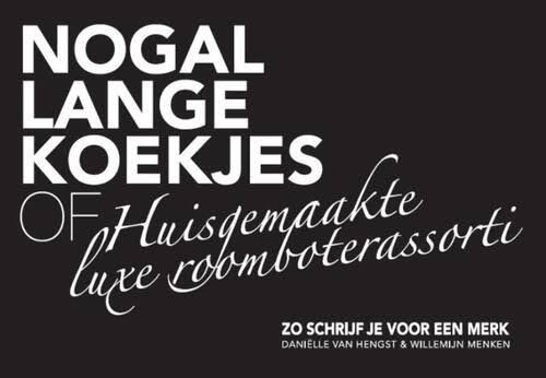 Boekcover Nogal lange koekjes