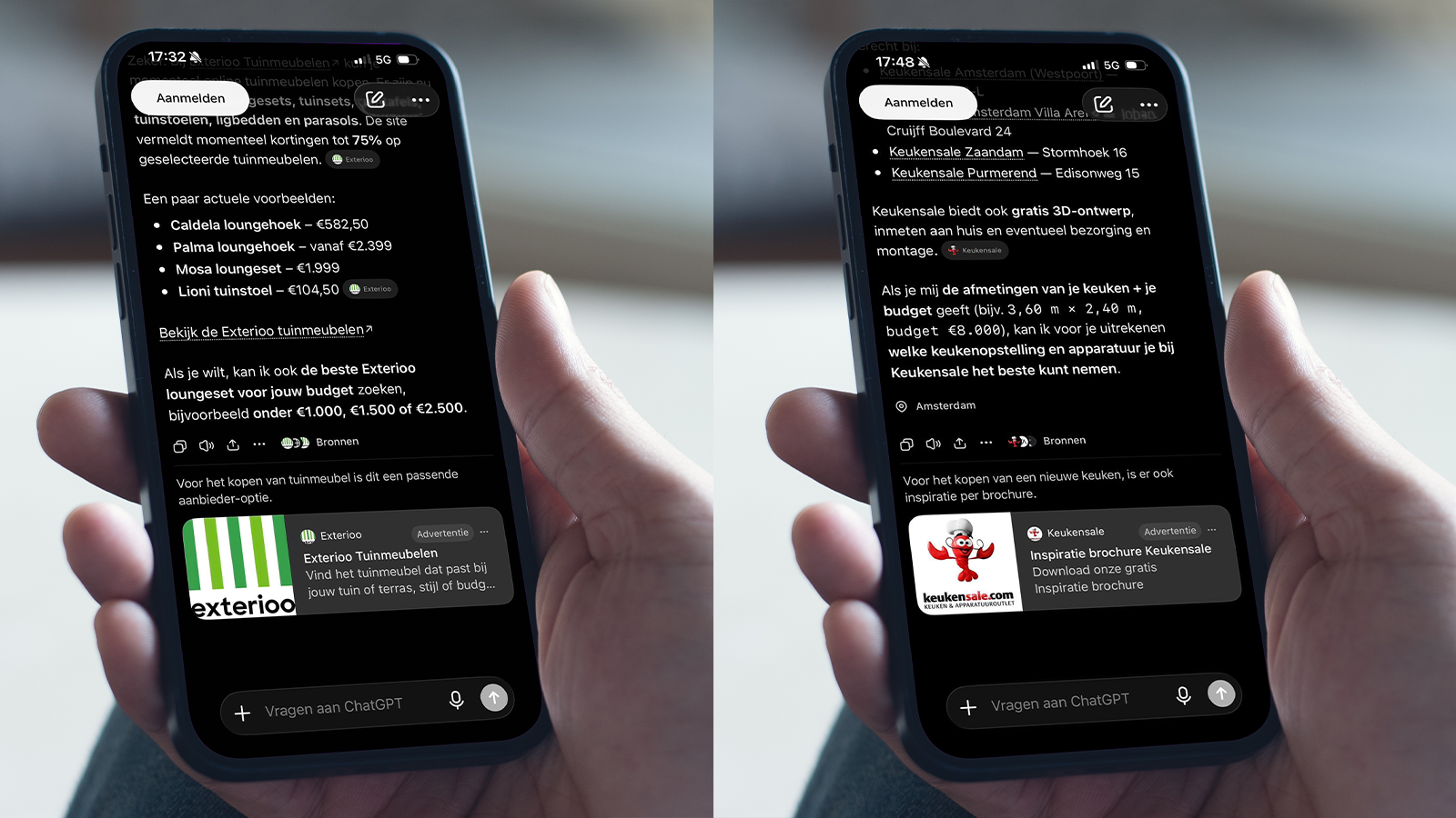 Abovomaxlead lanceert eerste ChatGPT advertenties voor FG Groep en Exterioo