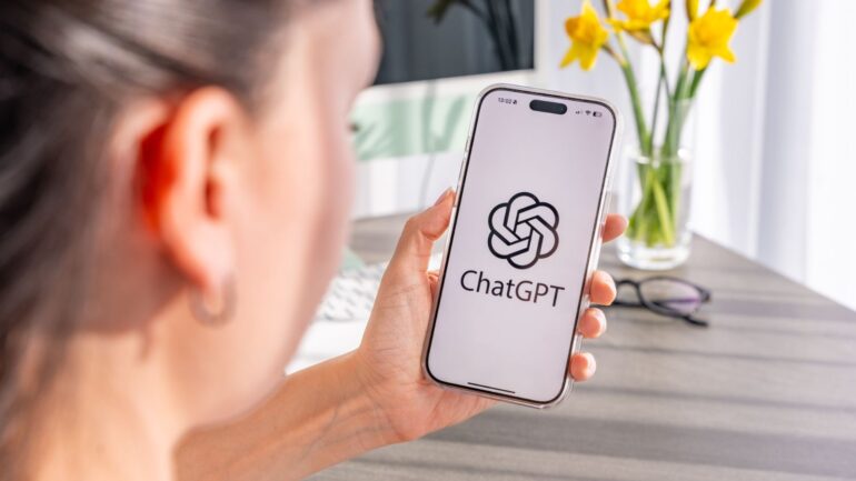 ChatGPT op smartphone