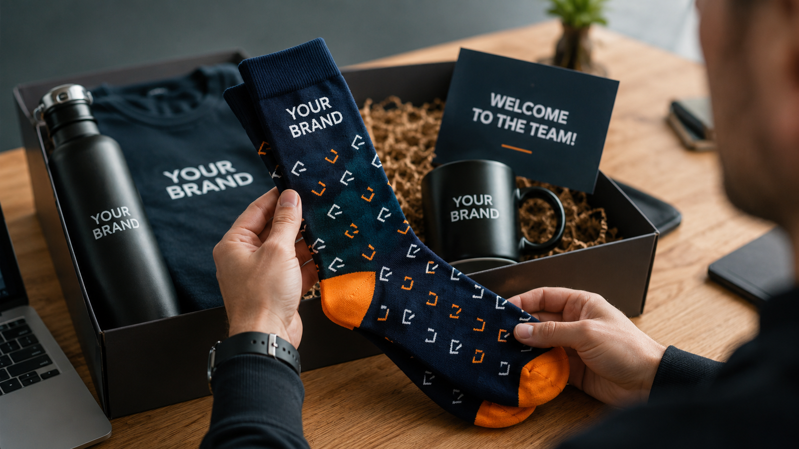 Van weggevertje naar wearable branding: waarom steeds meer bedrijven kiezen voor sokken met logo