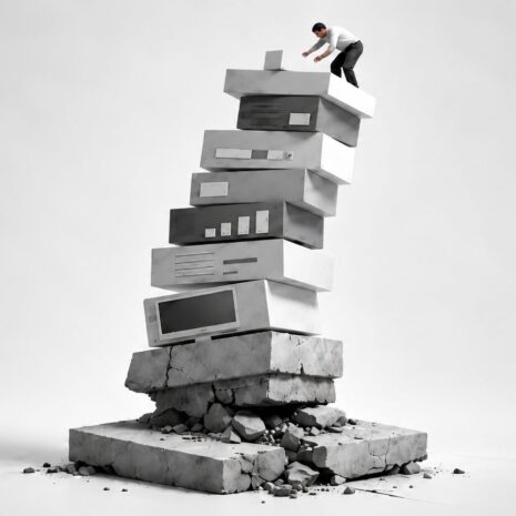 De systeemfout in online marketing: je website is niet ontworpen, hij is gestapeld