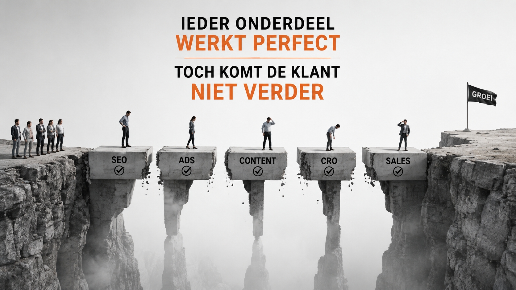 De systeemfout in marketing: je optimaliseert alles, behalve het geheel