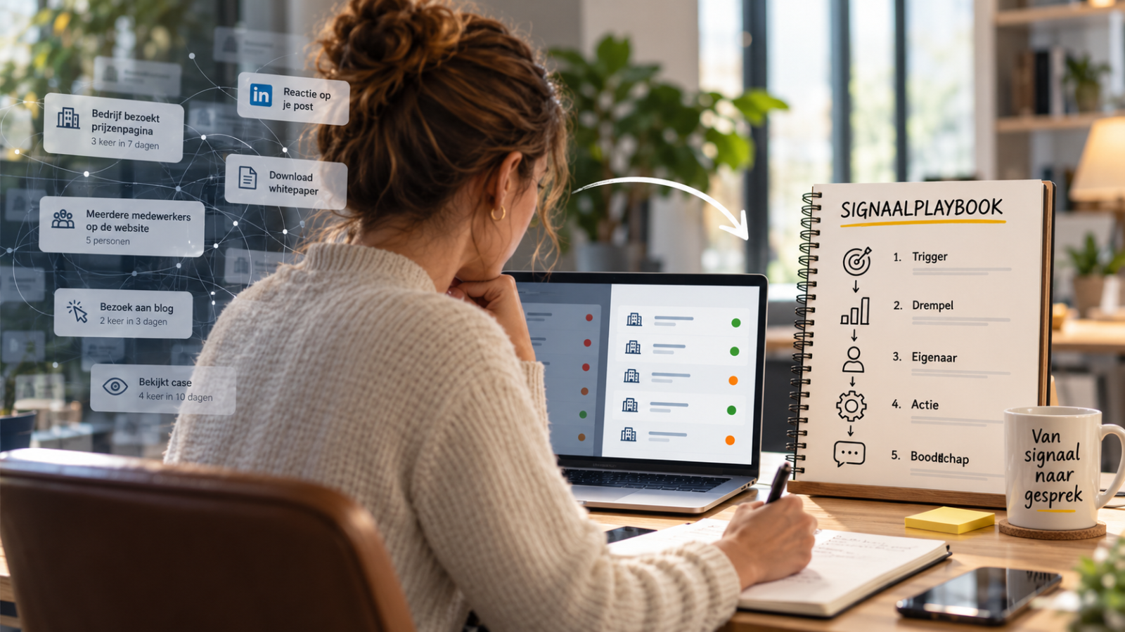 Haal meer uit intent-data met een Signal Playbook