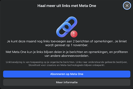 Meta one links